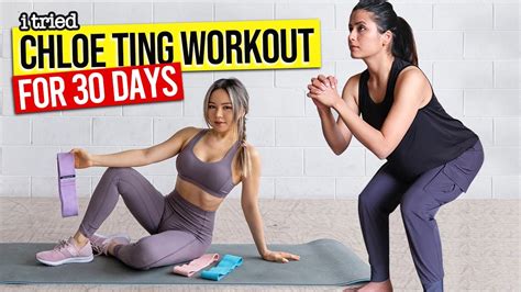 chloe ting 30 day workout.